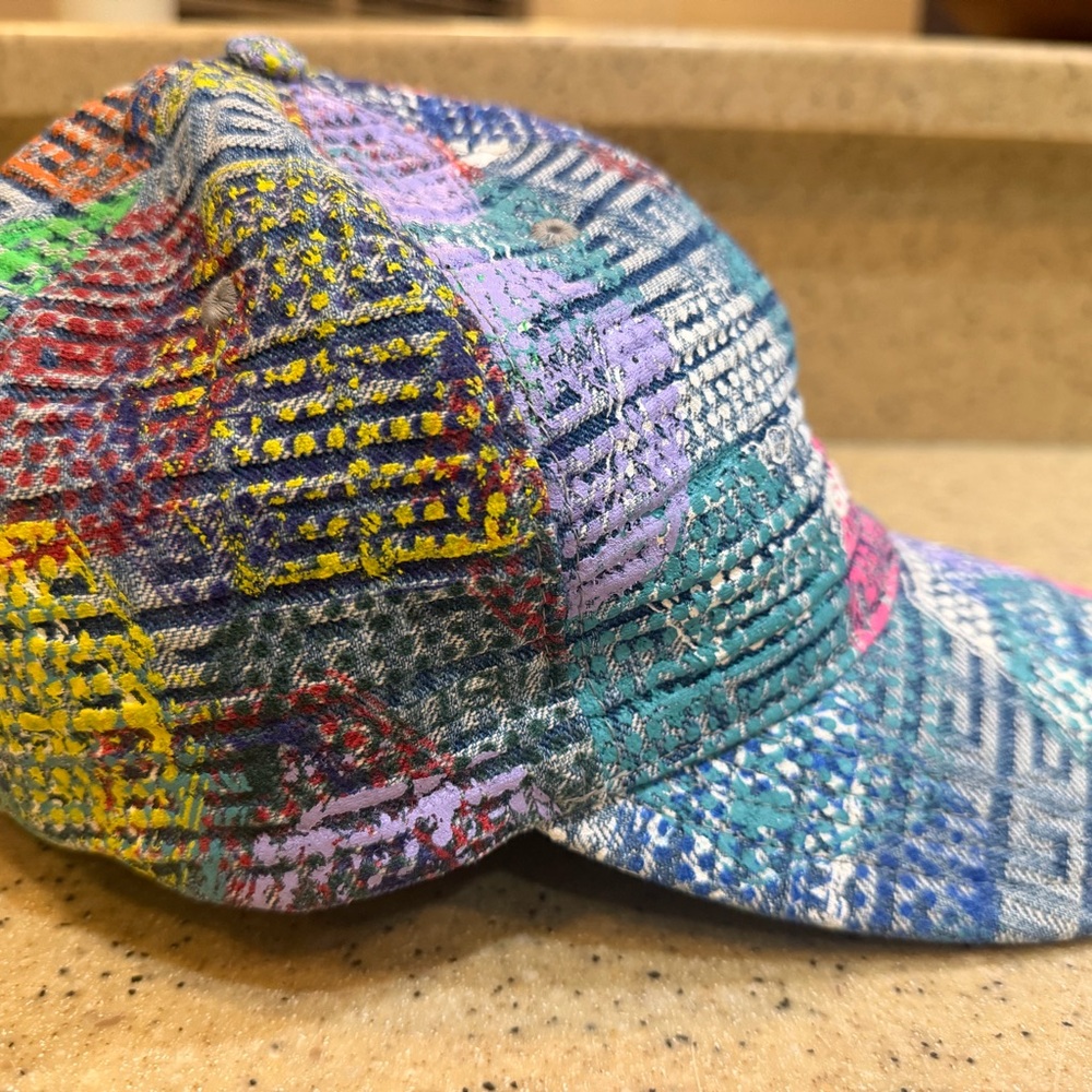 Givenchy Multicolor Patchwork Cap - image 2